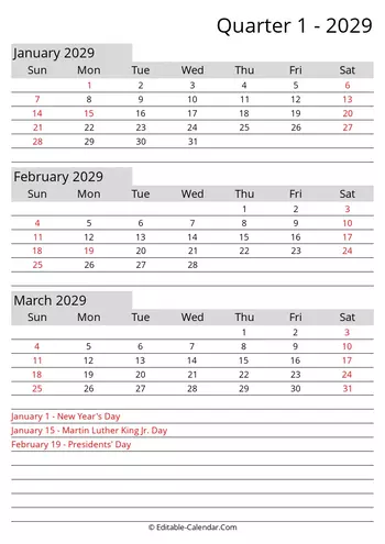 quarter-1-2029-editable-calendar-with-holidays-sunday-start