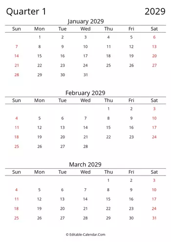 quarter-1-2029-three-month-calendar-sunday-start