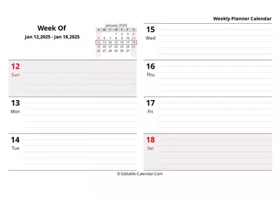 week 3: jan-12-2025 - jan-18-2025
